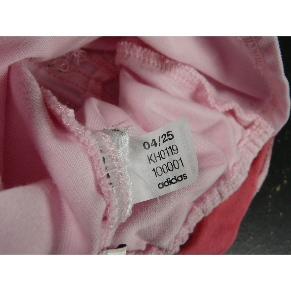 Adidas Originals Pet Cali T-Shirt Clear Powder Pink Size Medium 55x34cm | KH0119 - Picture 6 of 6